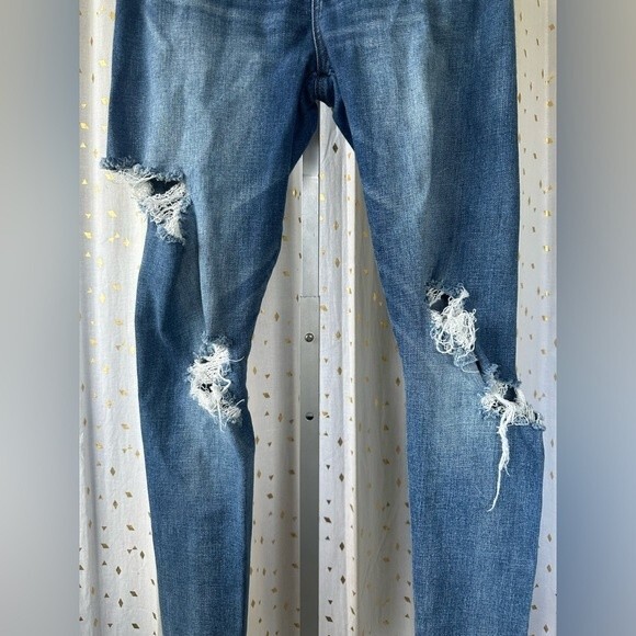 American Eagle Outfitters Super Stretch Super High Rise Jeggings 4 Short - Picture 3 of 8